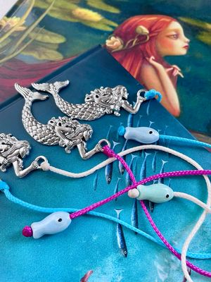 Meermädchen Kette/Lesezeichen Meermädchen Kette/Lesezeichen