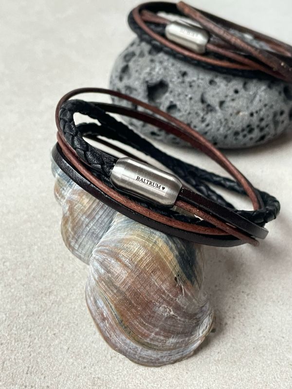 Lederarmband Baltrum