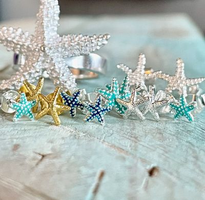 925er Silber Seestern Ohrstecker zur Auswahl 925er Silber Seestern Ohrstecker zur Auswahl