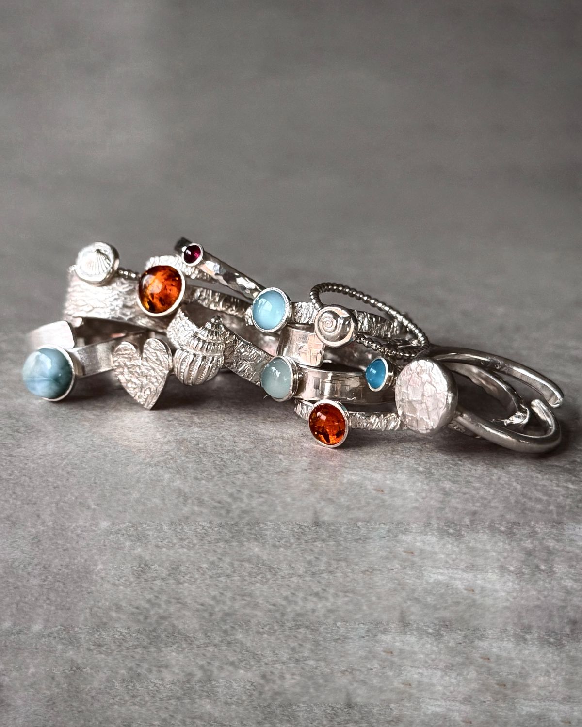 925er Silberring zur Auswahl