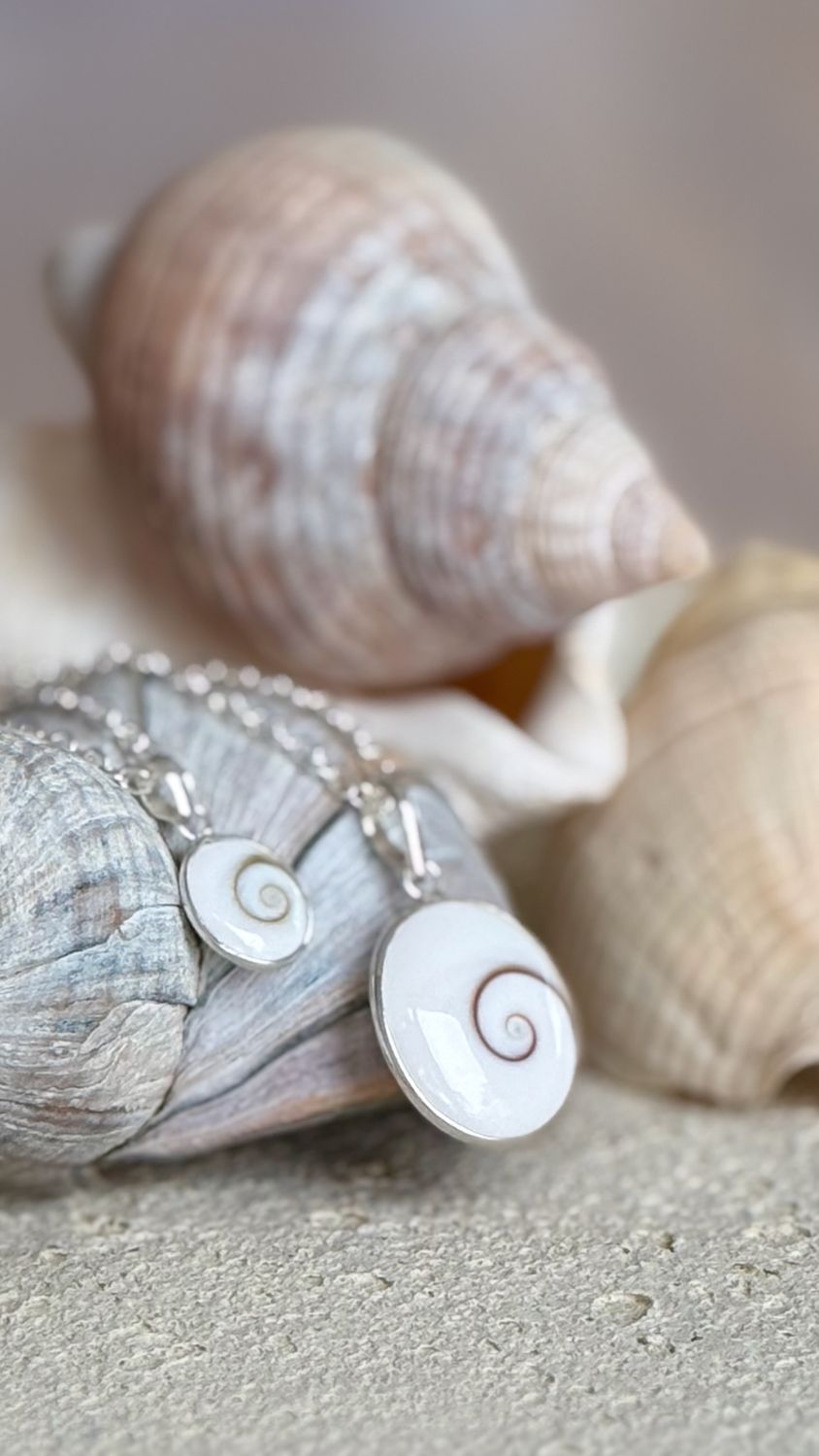 925er Silber-Glückskette Shiva Eye, Oval