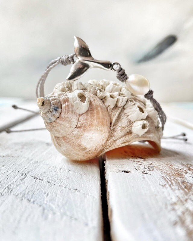 Glücksbringer Fluke als Armband oder Fußkettchen