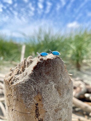 925er Silber Ohrstecker "Fische"
