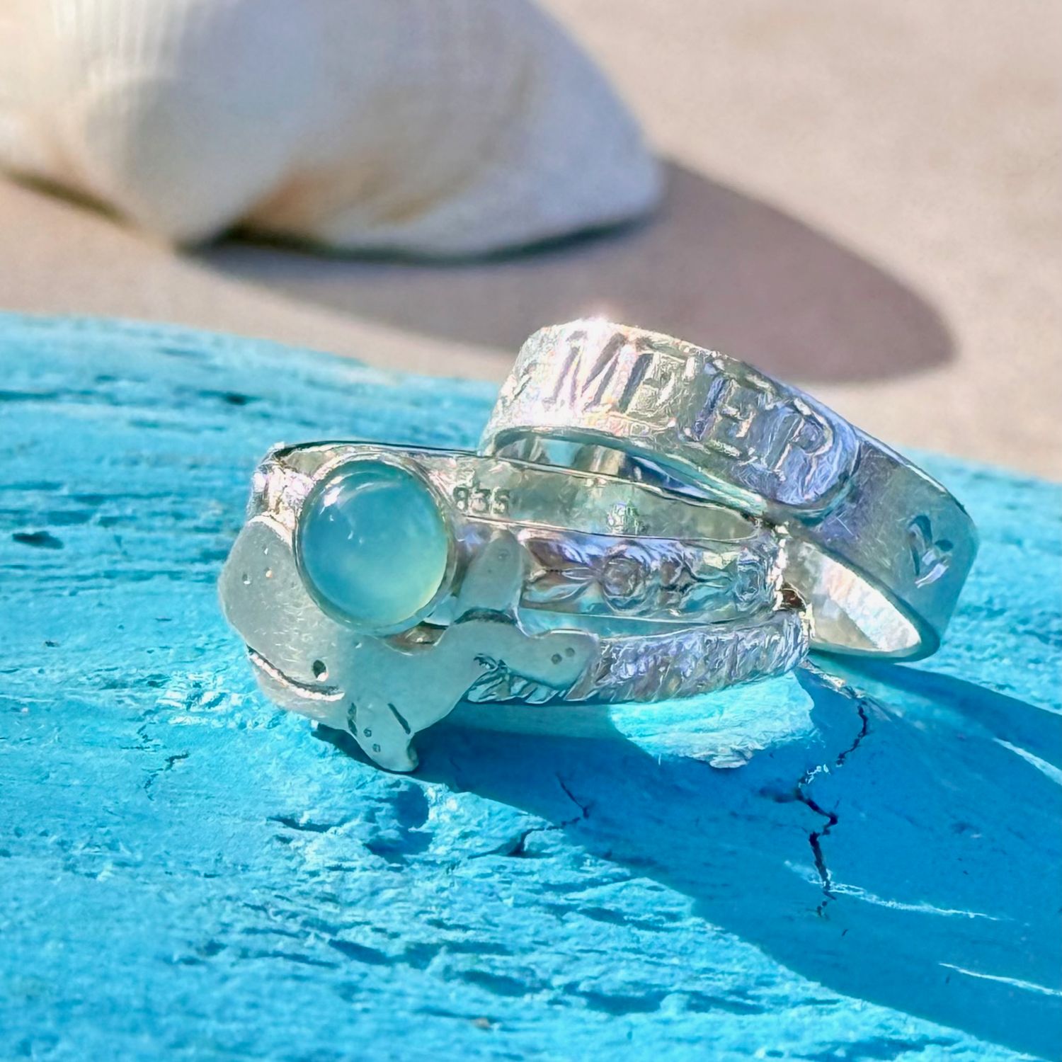 ❤️ Handgefertigter Pottwal Ring Gr. 57 ? ein kleines Unikat aus 925er Silber ❤️ Handgefertigter Pottwal Ring Gr. 57 ? ein kleines Unikat aus 925er Silber