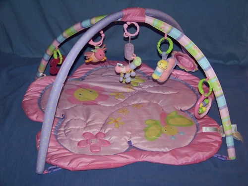 bright starts pretty in pink activity gym