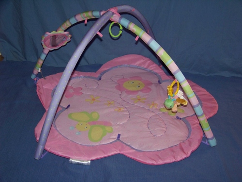 bright starts play mat pretty in pink