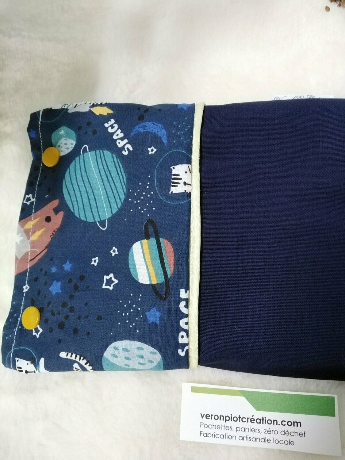 Bouillotte sèche baby motif sur l'espace