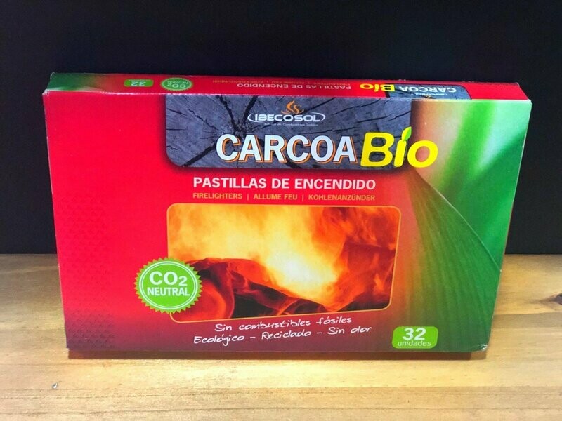 Pastillas de encendido ecológicas 32 unidades