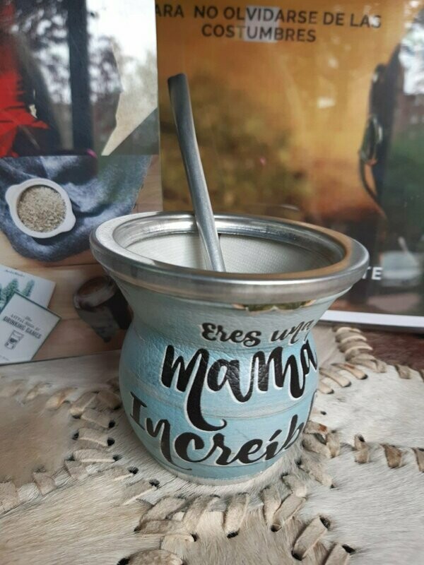 Mate eco cuero