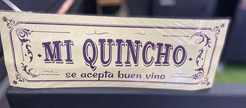 Placas decorativas con frases argentinas