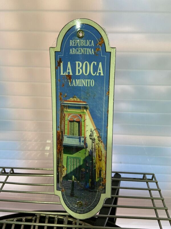 Placas decorativas con frases argentinas