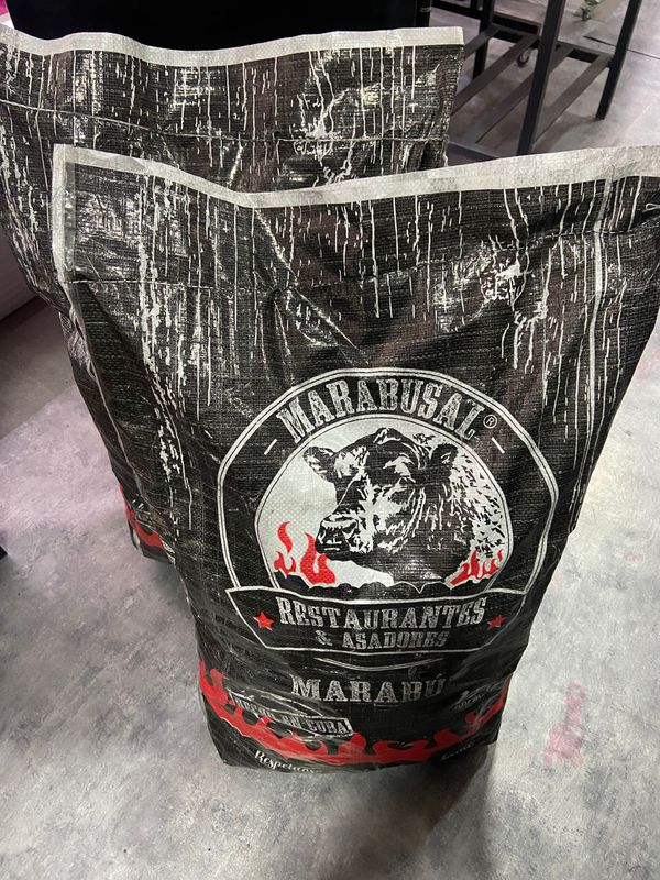Pack de 2 sacos de Carbón Premium  de Cuba alto rendimiento