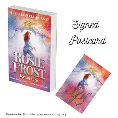 Rosie Frost: Ice on Fire (EXCLUSIVE SIGNED POSTCARD)