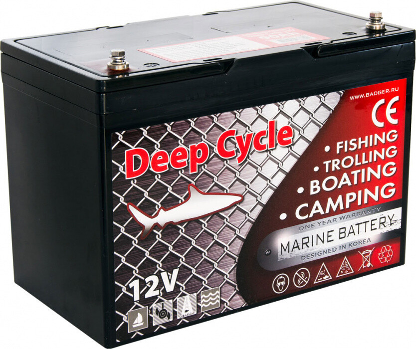  аккумулятор для лодочного электромотора Marine Deep Cycle GEL .