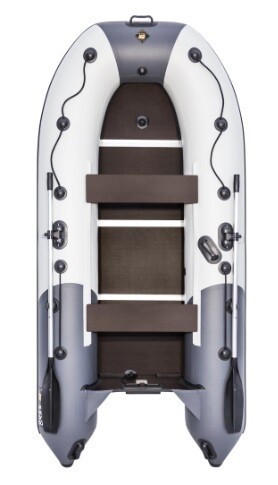 Лодка Ривьера 3200 Компакт СК светло-серый/графит