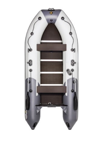 Лодка Ривьера 3600 Компакт СК светло-серый/графит