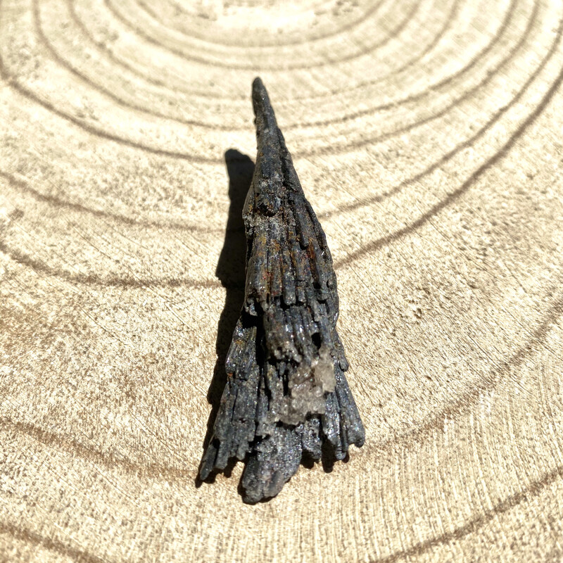 Cianite Negra (Vassoura de Bruxa)