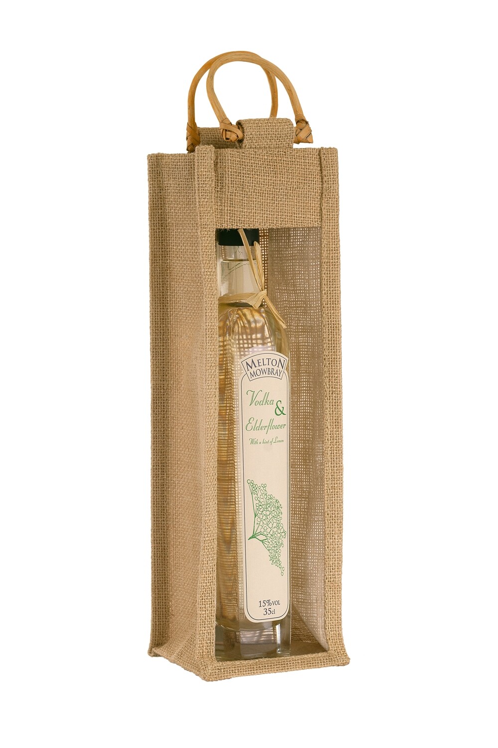 Vodka &amp; Elderflower in Jute Bag