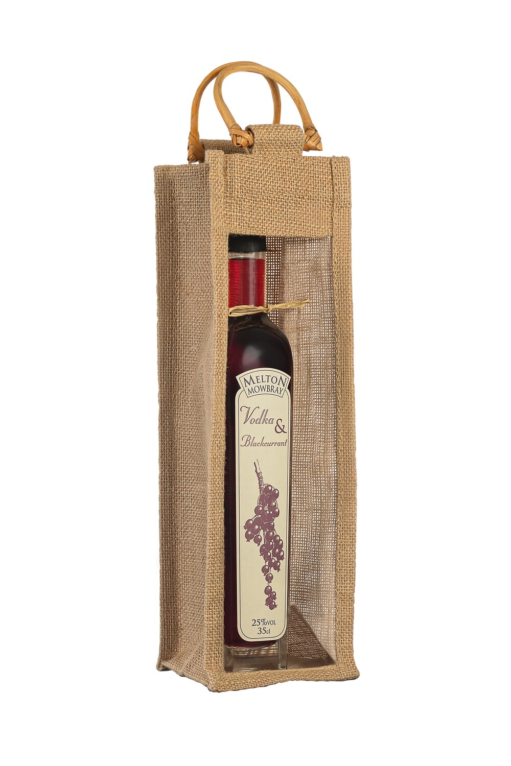 Vodka &amp; Blackcurrant in Jute Bag
