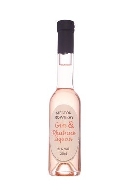 Gin & Rhubarb Liqueur