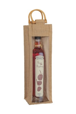 Gin &amp; Raspberry in Jute Bag
