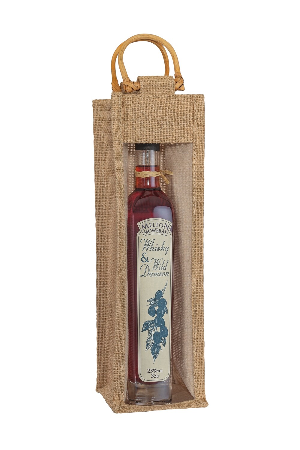 Whisky &amp; Wild Damson in Jute Bag