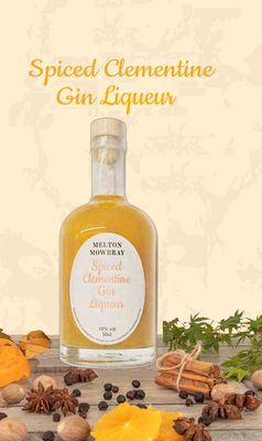 Spiced Clementine Gin Liqueur
