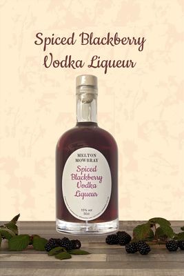 Spiced Blackberry Liqueur