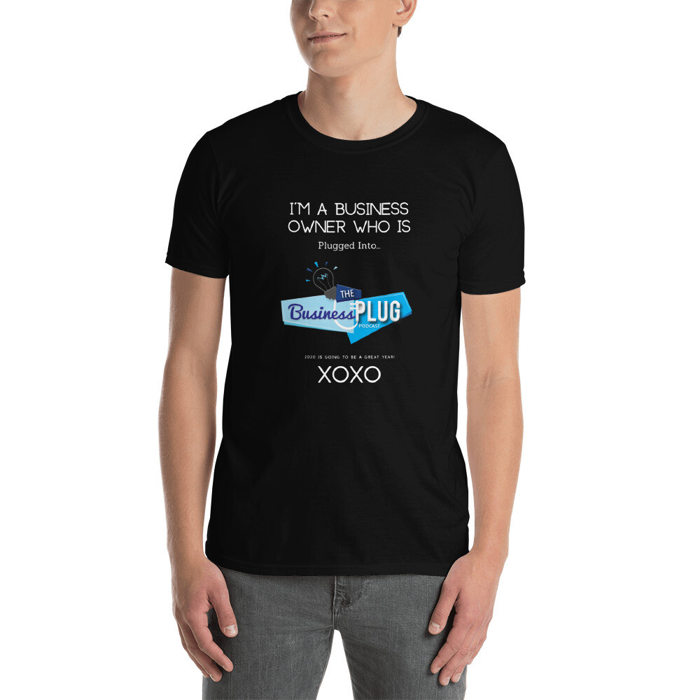 Im A Business Owner Who Is Plugged In Short-Sleeve Unisex T-Shirt
