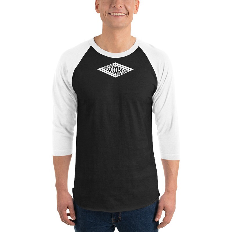 SUCCESS BRAND  3/4 sleeve raglan shirt
