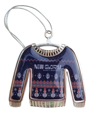 Ugly Sweater Holiday Ornament * For California shipping