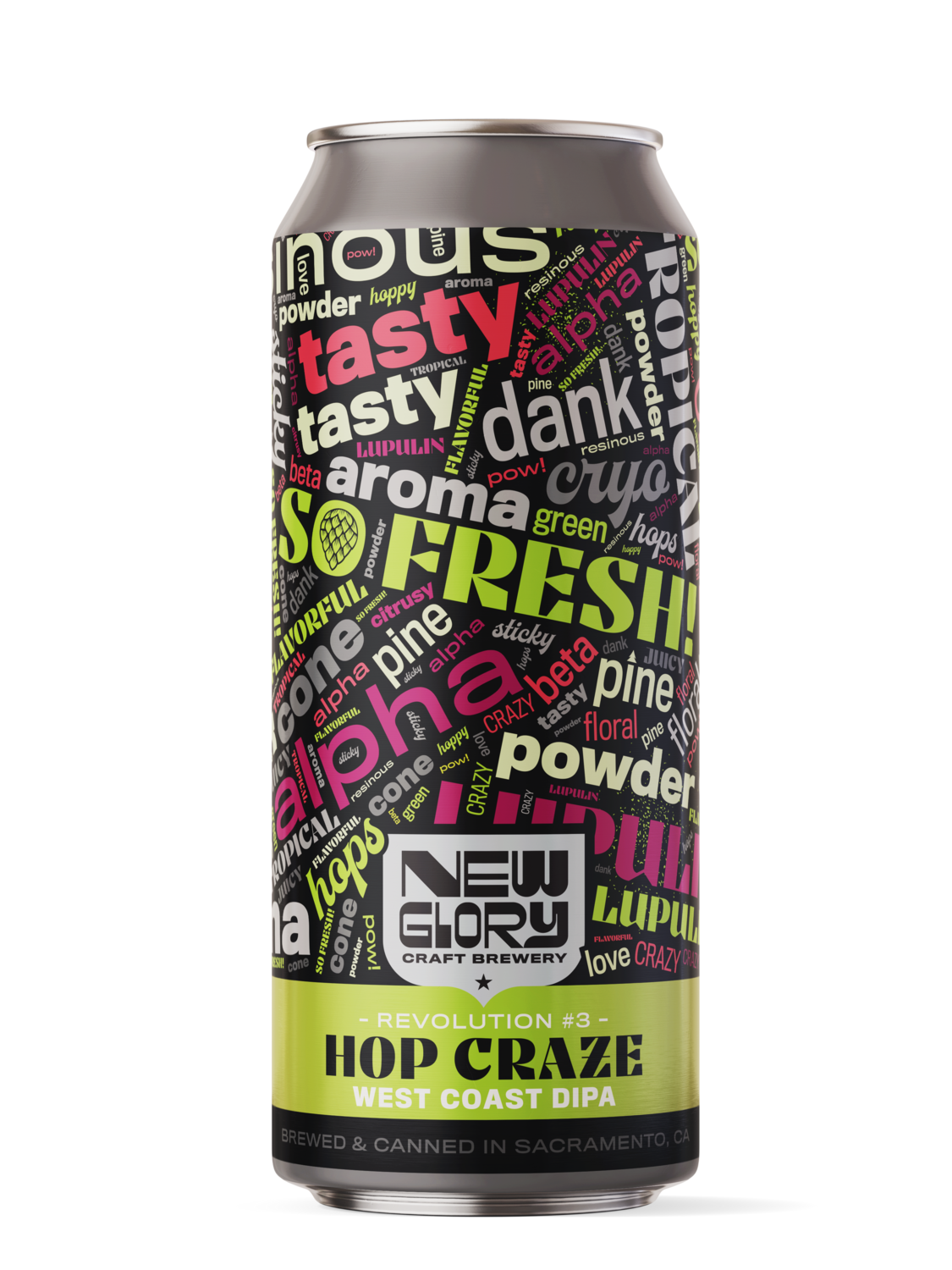 Hop Craze (Revolution #3) Case (6) 4-Packs *Shipping for CA Only
