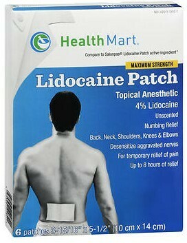 Lidocaine Patch / 4% Lidocaine  6 patches