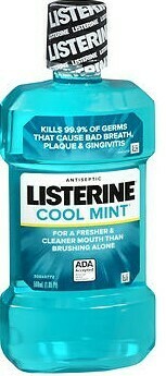 Listerine Cool Mint Mouthwash / Zero Alcohol / 500ml