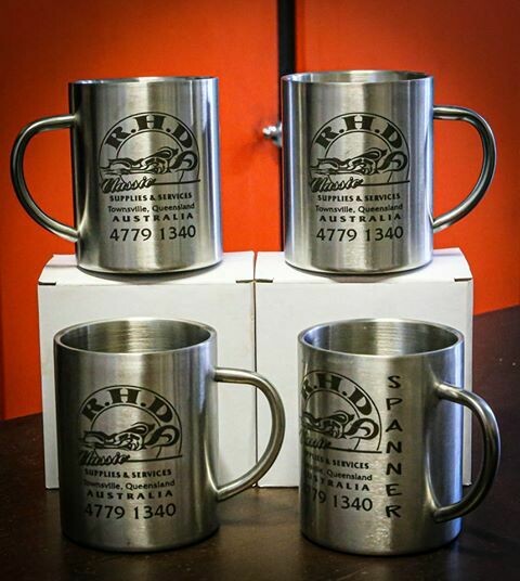 R.H.D. Metal Mug