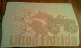 Lifted Florida Official Logo Stickers