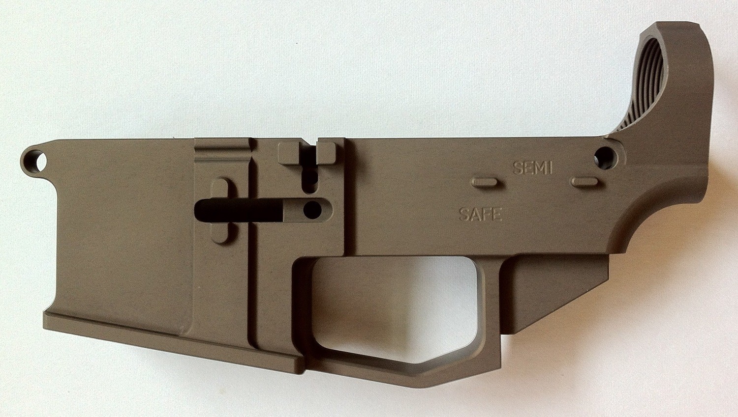 80% Lower Receiver (7075-T6) in Flat Dark Earth type III hard anodized