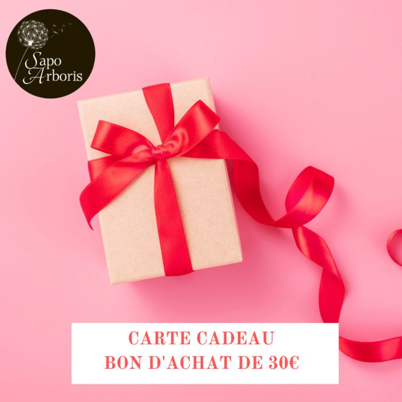 Carte cadeau de 30€
