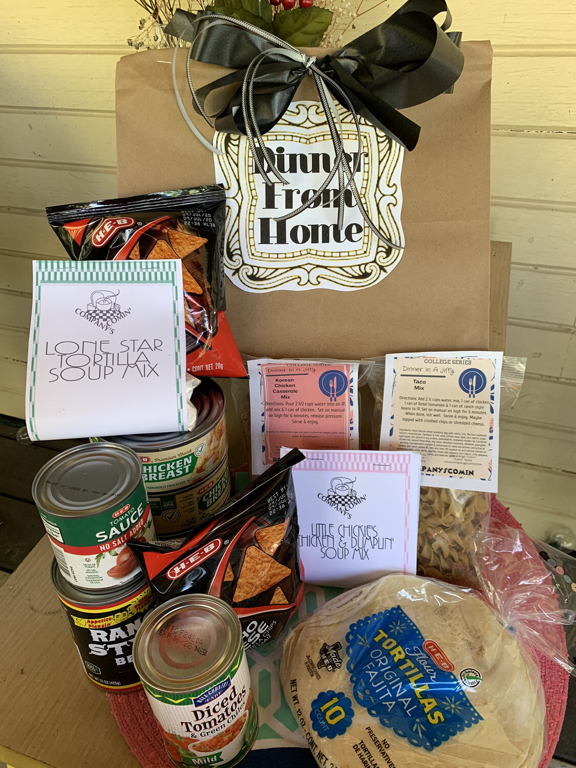 Dinner From Home 4 Meal Kit