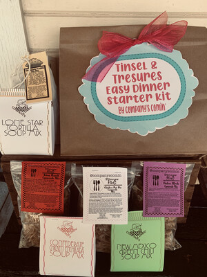 Tinsel &amp; Treasure Easy Dinner Starter Kit