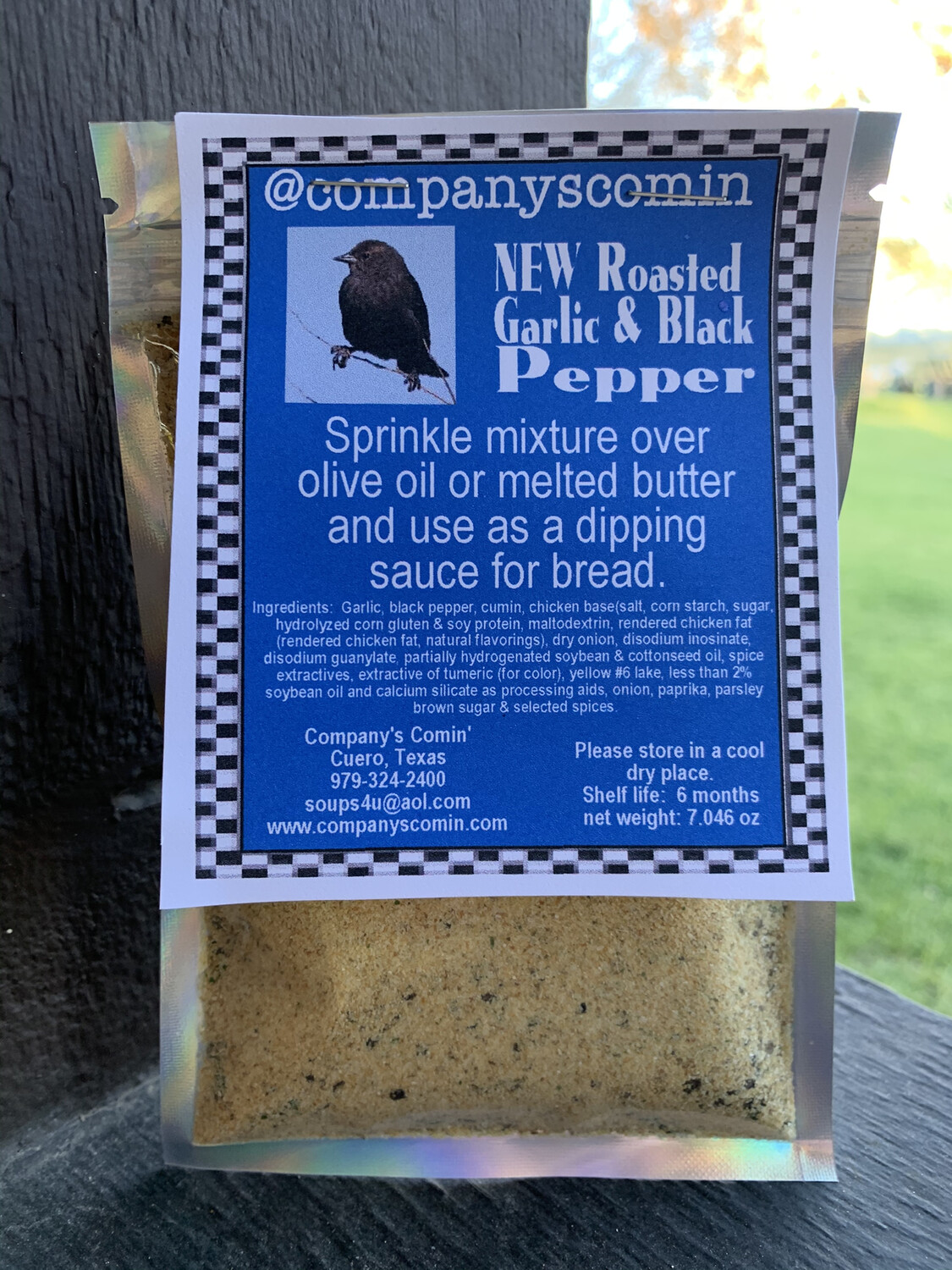 NEW Roasted Garlic &amp; Black Pepper Mix