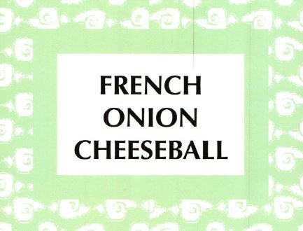 French Onion Cheeseball Mix