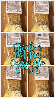 6-Pack Chicken Pot Pie Casserole Mix