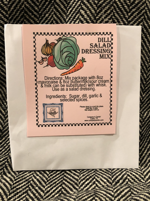 Dill Salad Dressing Mix