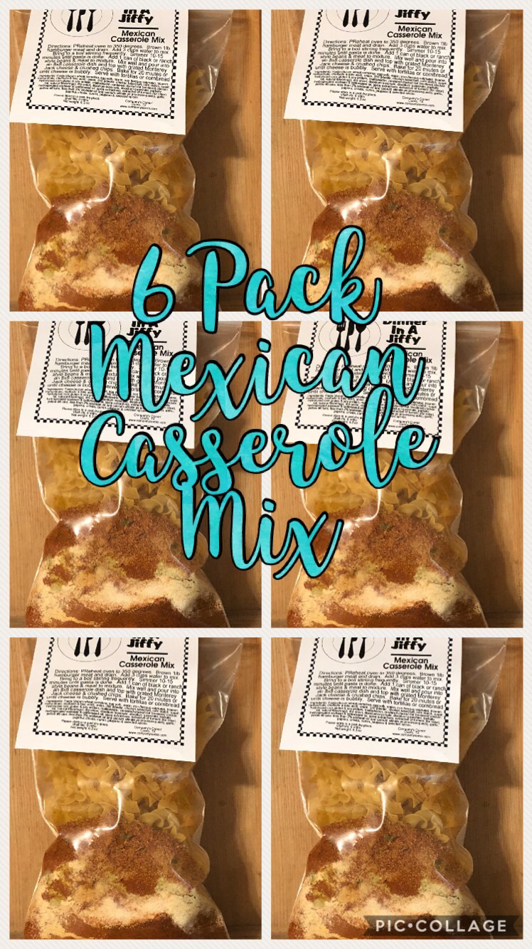 6-Pack Mexican Gluten Free Casserole Mix