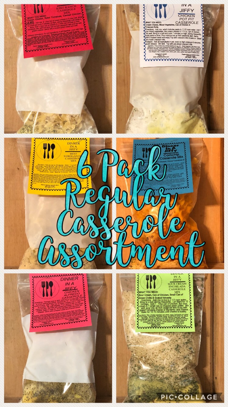 6-Pack Regular Casserole Assortment
