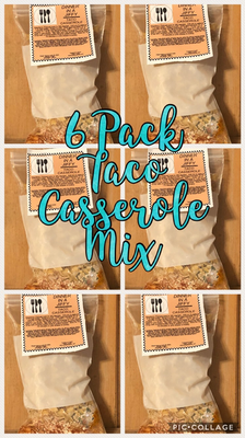 6 Pack Taco Casserole Mix