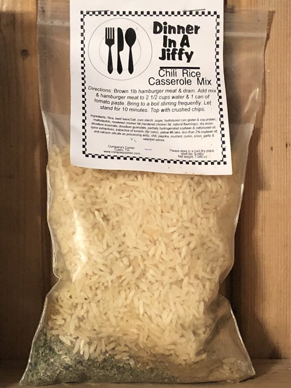 Chili Rice Casserole Mix