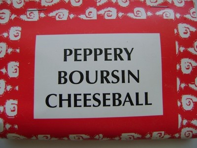 Peppery Boursin Cheeseball Mix