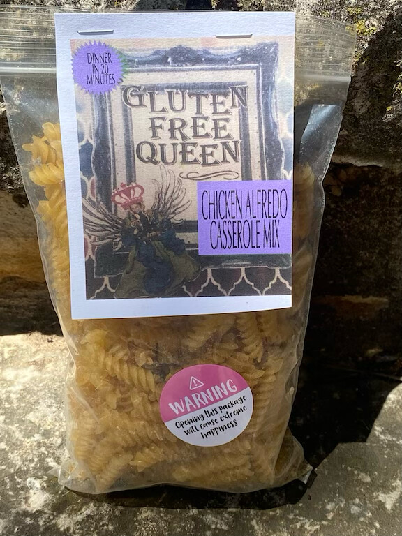 Gluten Free Chicken Alfredo Casserole Mix
